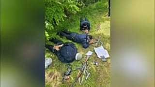 صورة من فيديو نشرته وزارة الداخلية الصربية 