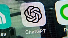 The ChatGPT app is displayed on an iPhone in New York, May 18, 2023.