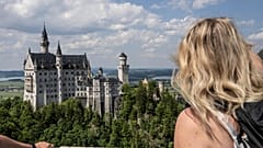 Blick auf die bayrische Touristenattraktion am 15. Juni 2023