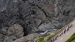 5. Etappe der Tour de Suisse von Fiesch nach La Punt