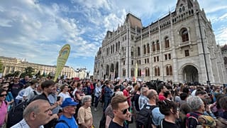 Tüntetés a tanárokért, Budapest, Kossuth tér, 2023. 06. 16.