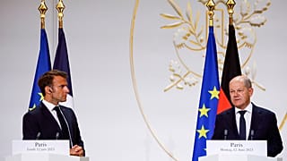 Σολτς - Μακρόν