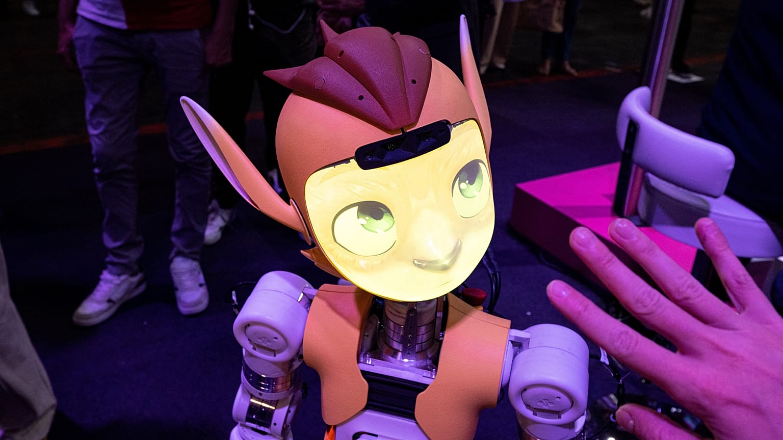 The Mirokai characters are from another galaxy
