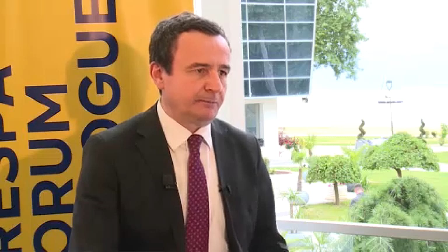 Albin Kurti al Forum di Prespa. (16.6.2023)