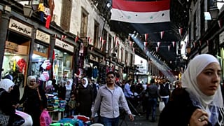 بازار دمشق در سال ۲۰۱۴