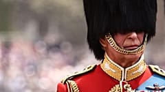 König Charles III. ritt mit bei "Trooping the Coulour"