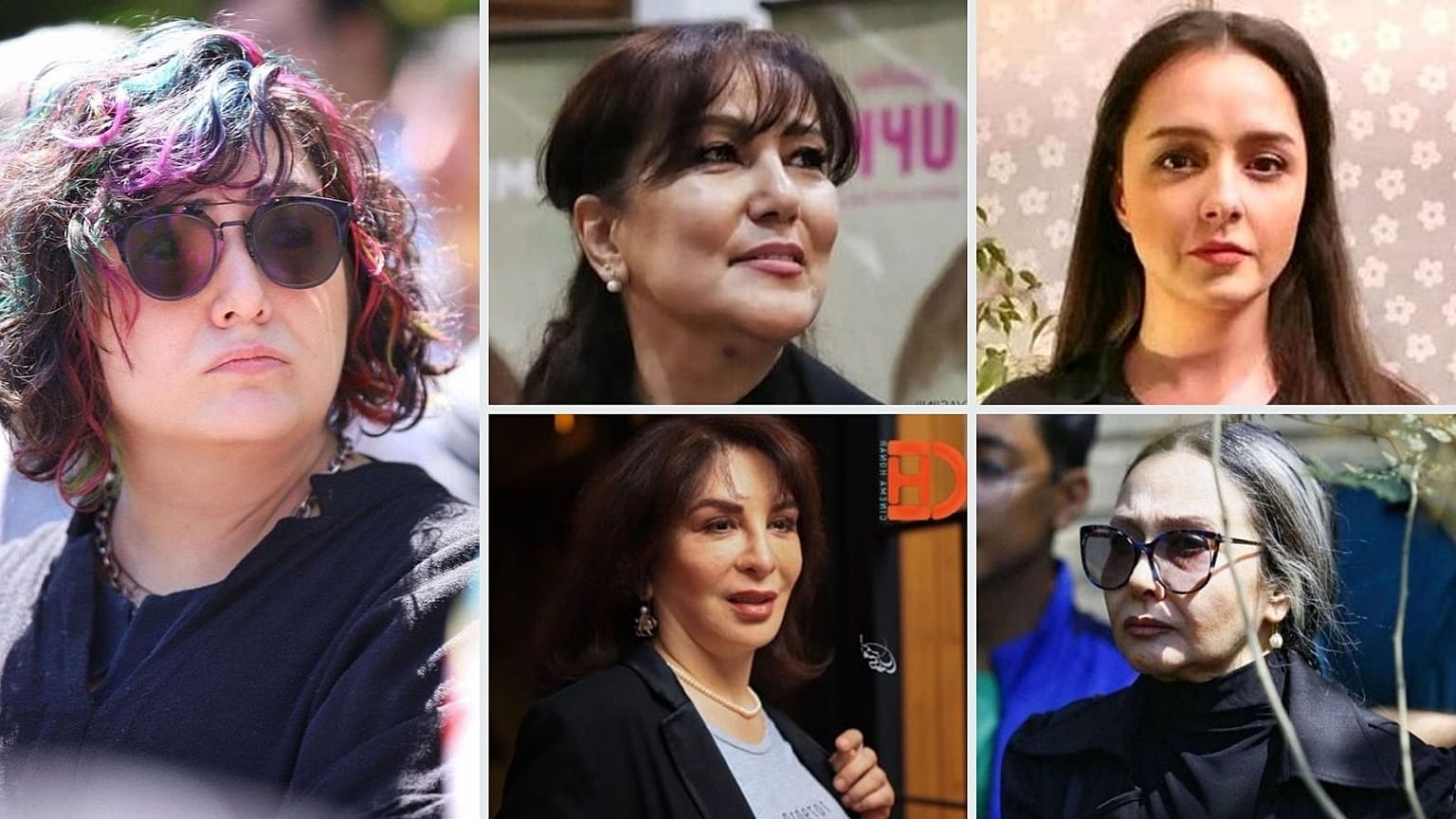 شماری از بازیگرانی که حجاب اختیاری را انتخاب کردند
