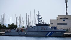 Σκάφος της ελληνικής ακτοφυλακής- εικόνα αρχείου