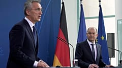 Olaf Scholz und Jens Stoltenberg (Aufnahme vom 17. März 2022)
