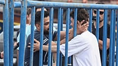 دیدار یکی از بازماندگان حادثه غرق شدن قایق مهاجران در سواحل یونان با برادرش 