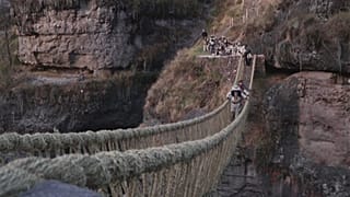 Le pont suspendu de Q’eswachaka