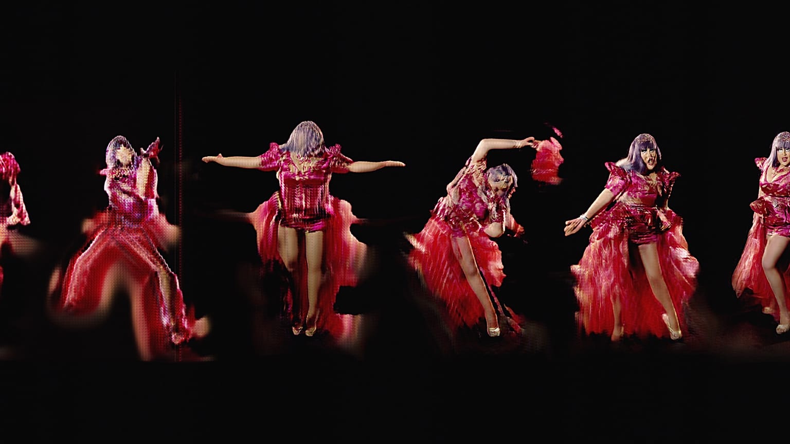 The Zizi show, a deepfake drag cabaret, is at the V&A Museum until May 2024.