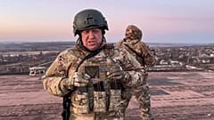 Jevgenyij Prigozsin Wagner-vezér egyik videóüzenete 2023. március 3-án