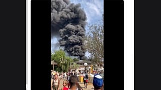 Feuer im Europa-Park Rust