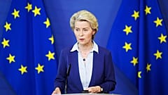 EU-Kommissionspräsidentin Ursula von der Leyen bei der Vorstellung ihrer Pläne in Brüssel