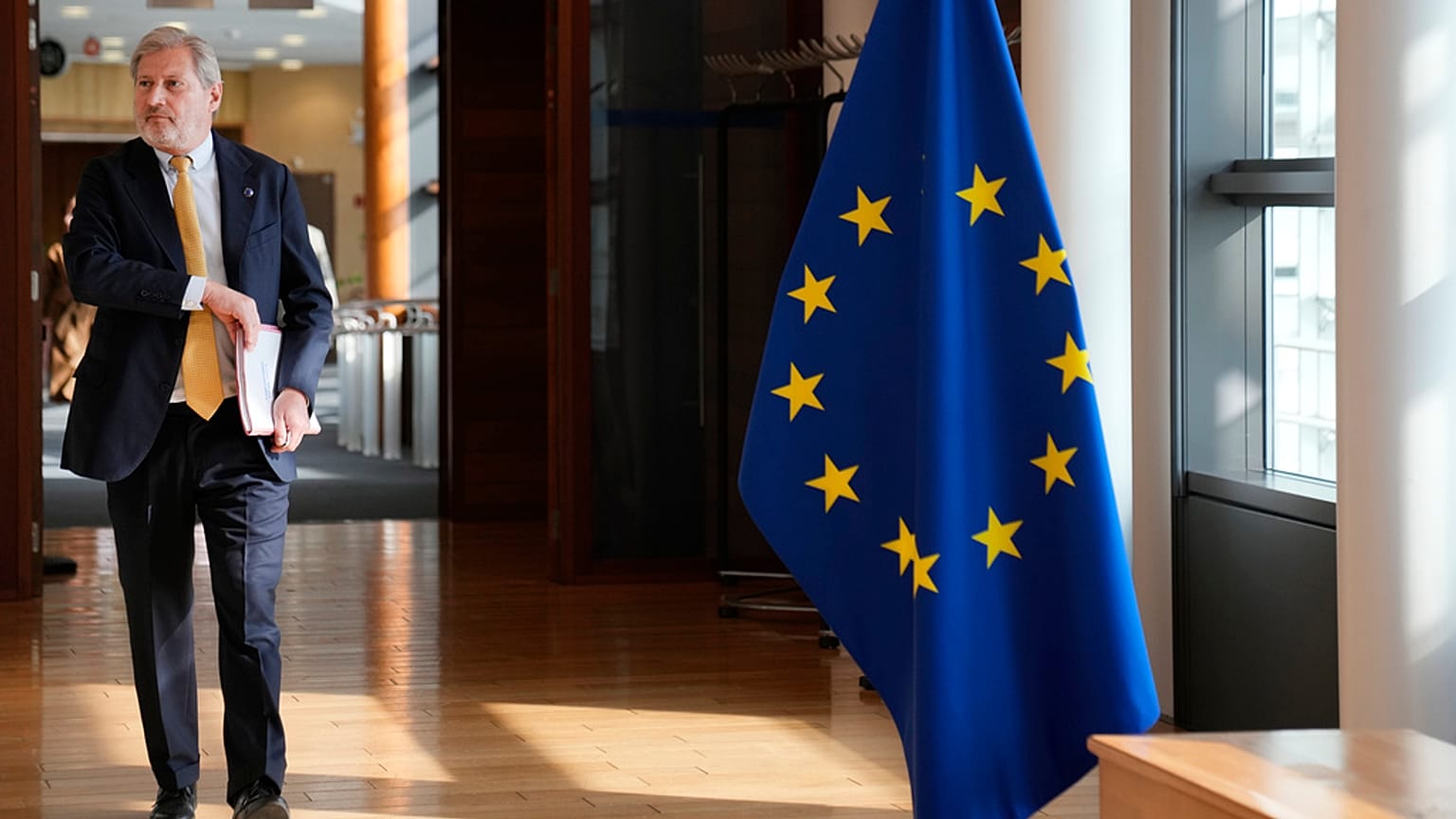 Johannes Hahn, comissário europeu para o Orçamento