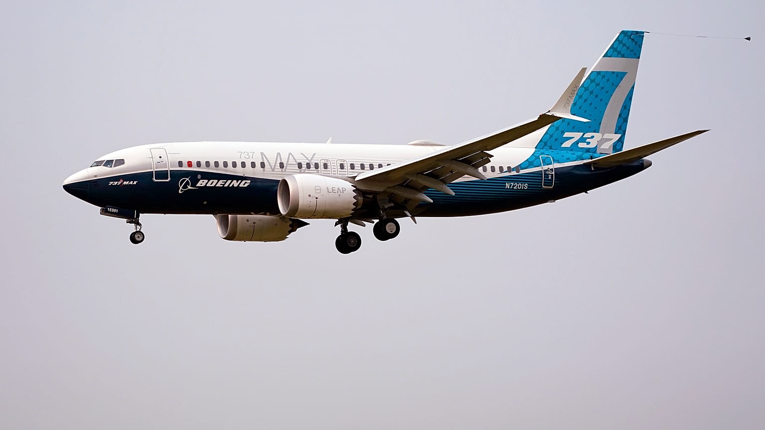 طائرة بوينغ 737 ماكس في سياتل، الولايات المتحدة. 