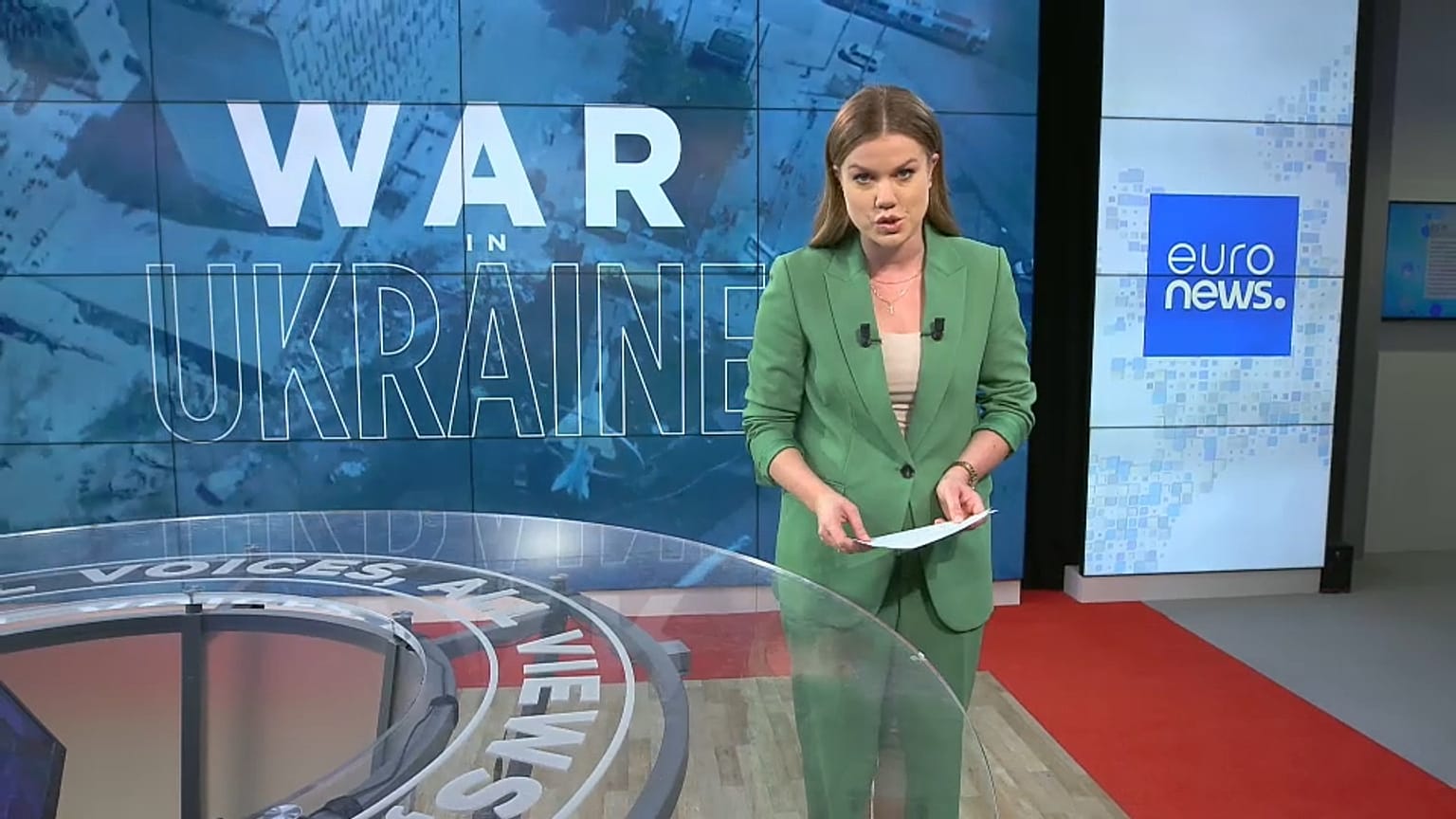 Euronews correspondent Sasha Vakulina 