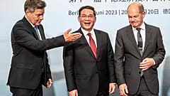 Freunlicher Empfang in Berlin 