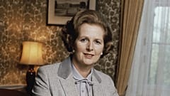 Former British Prime Minister Margaret Thatcher