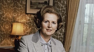 Former British Prime Minister Margaret Thatcher