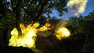 Artillerie ukrainienne dans la région de Donestsk, le 20 juin 2023