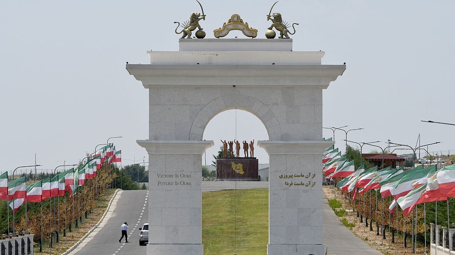 عکس آرشیوی از اردوگاه اشرف۳ مجاهدین در آلبانی