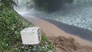 Sturm in der südwestfranzösischen Stadt Itxassou