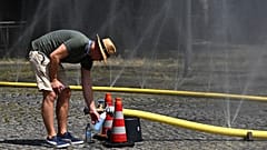 Temperaturen von bis zu 38 Grad Celsius