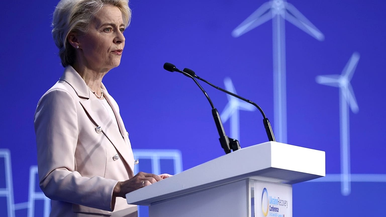 Ursula von der Leyen, la présidente de la Commission européenne