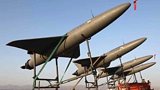 عکس آرشیوی از پهپاد‌های ایرانی پیش از شلیک در جریان یک رزمایش 