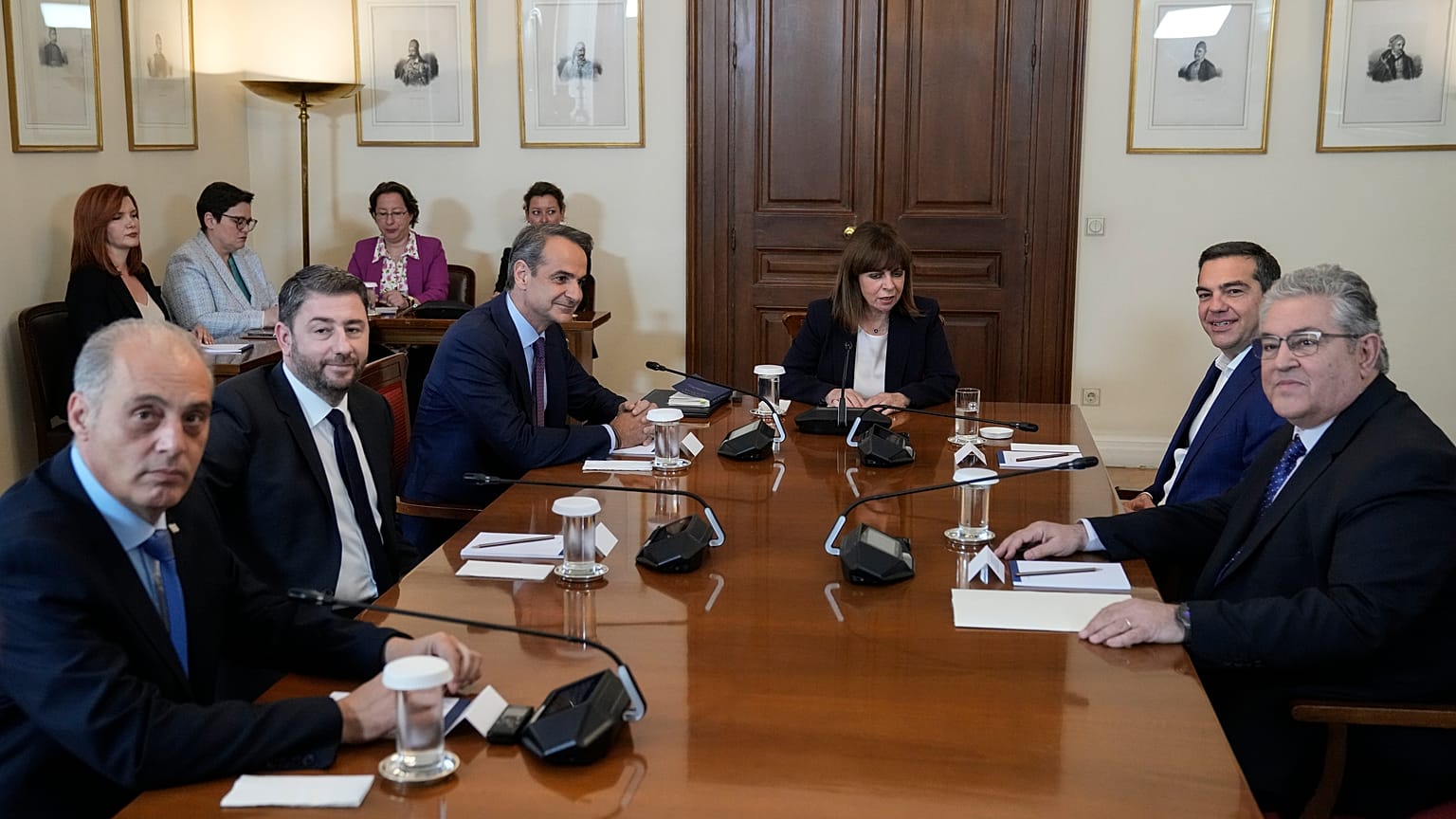 Οι πολιτικοί αρχηγοί