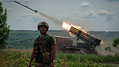Zerstörtes Land Ukraine
