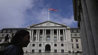 The Bank of England in London