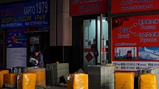 O volume de comércio entre a Rússia e a China é muito grande
