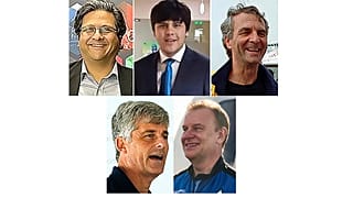 ARQUIVO: Os cinco ocupantes: Shahzada Dawood, Suleman Dawood, Paul-Henry Nargeolet, Stockton Rush, and Hamish Harding