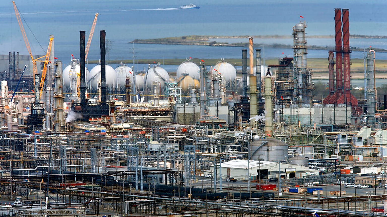 A Chevron finomítója Kaliforniában