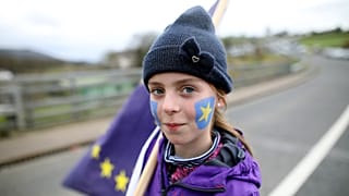 Young Remain supporter in Ireland.