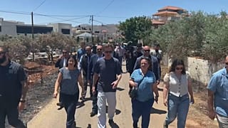 الوفد الأوروبي في الضفة الغربية