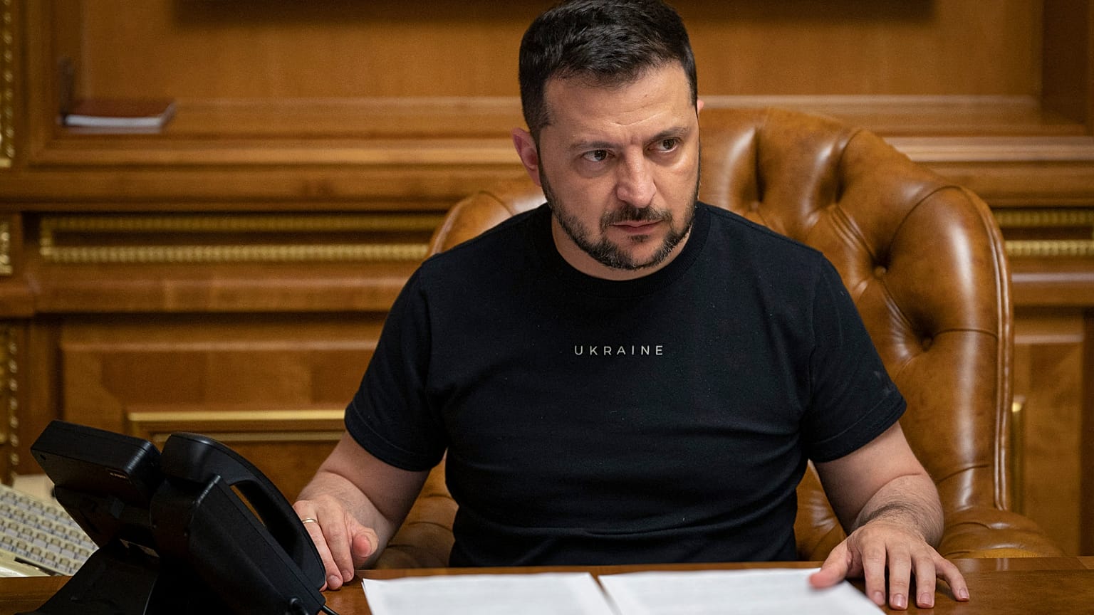 Владимир Зеленский. Фотография предоставлена пресс-службой президента Украины 19 июня 2023 г.