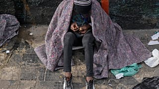 Consumidor de cocaína nas ruas de São Paulo (arquivo)