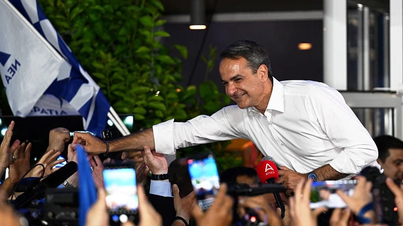 Primeiro-ministro grego, Kyriakos Mitsitakis