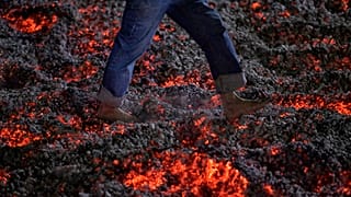 Feuerlauf in Brasilien