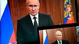 Putin bei TV-Ansprache