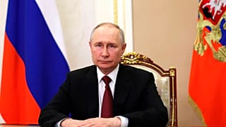 A Vlagyimir Putyin orosz elnökről június 26.-án a Kreml által kiadott kép