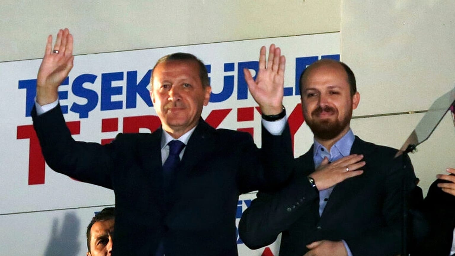 Cumhurbaşkanı Recep Tayyip Erdoğan ve oğlu Bilal Erdoğan