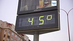 Los termómetro superan los 40 grados en Sevilla
