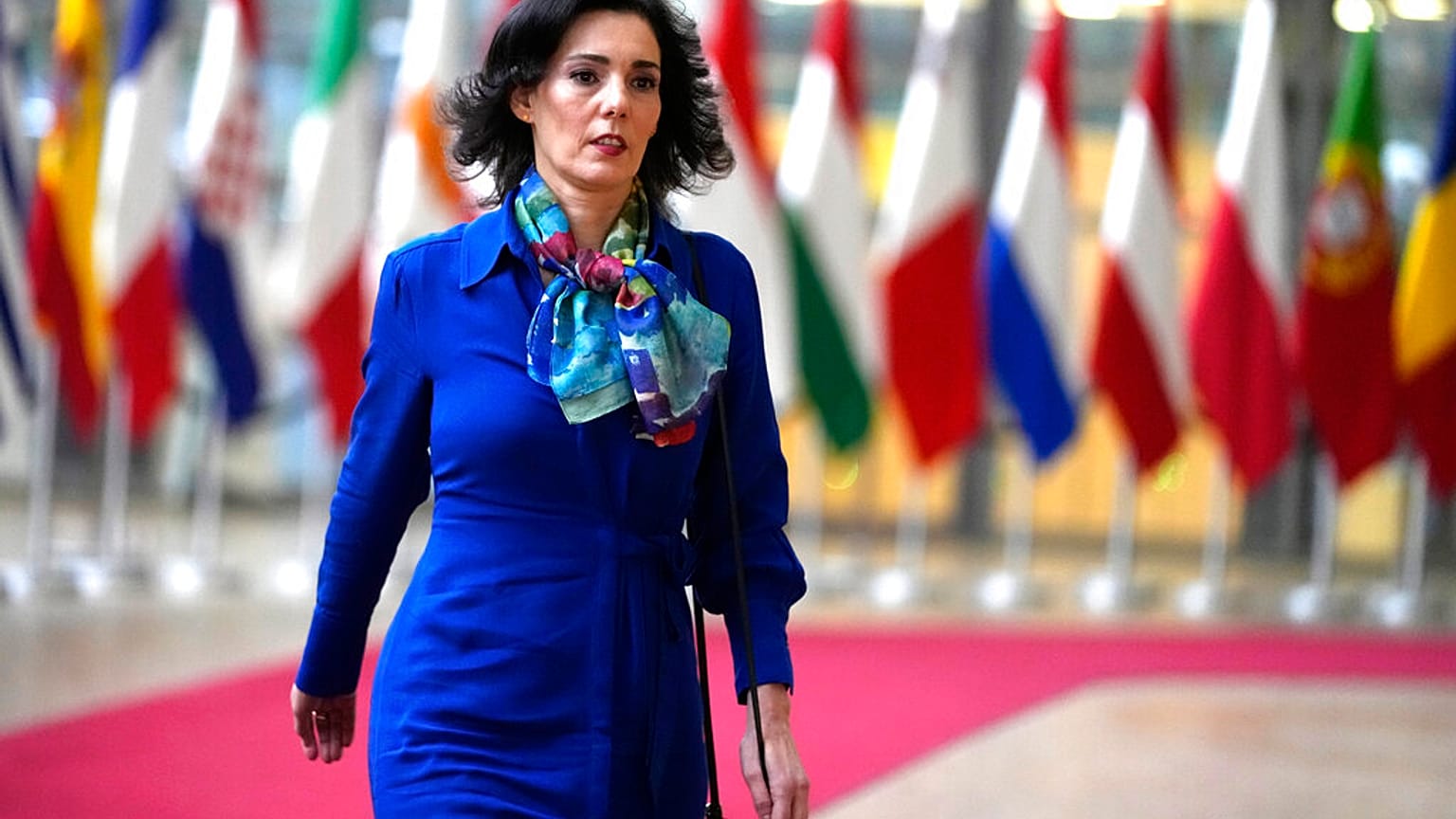 وزيرة الخارجية البلجيكية