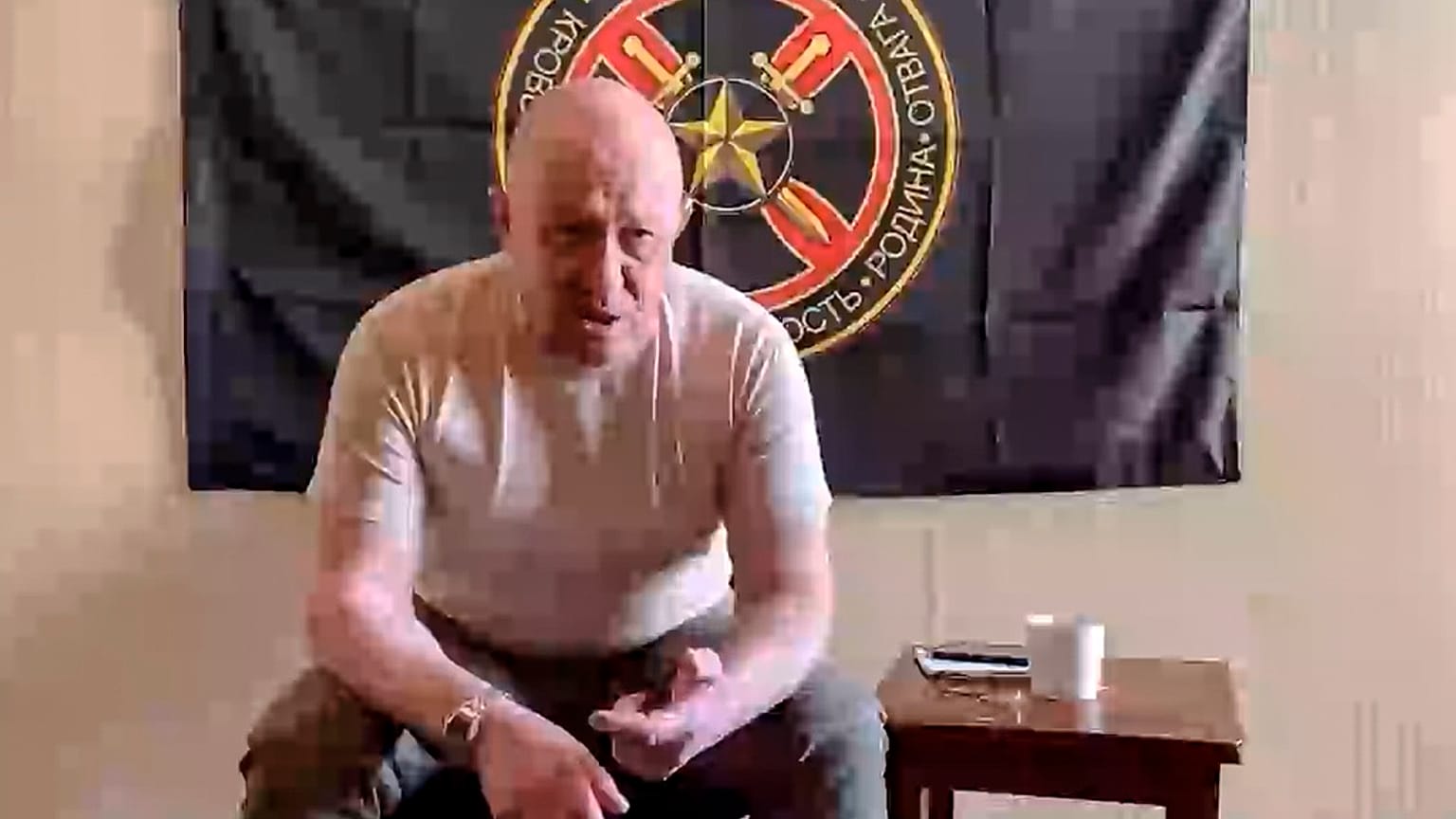 Le chef du groupe paramilitaire Wagner, Evgueni Prigojine.