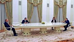 Putyin-Orbán találkozó a Kremlben a háború előtt